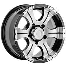 Колесный диск К&К Байконур Джип-рейд 8х16/5х139.7 D110.1 ET-15 Алмаз черный